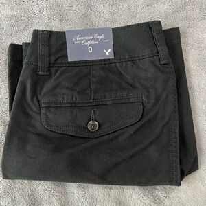 AE Stretch Low Rise Trouser Bermuda Short Size 0